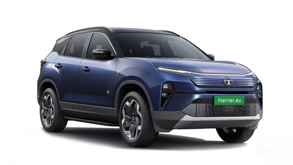 Tata Harrier EV electric SUV highlighting Tata Motors’ next-generation EV design for India