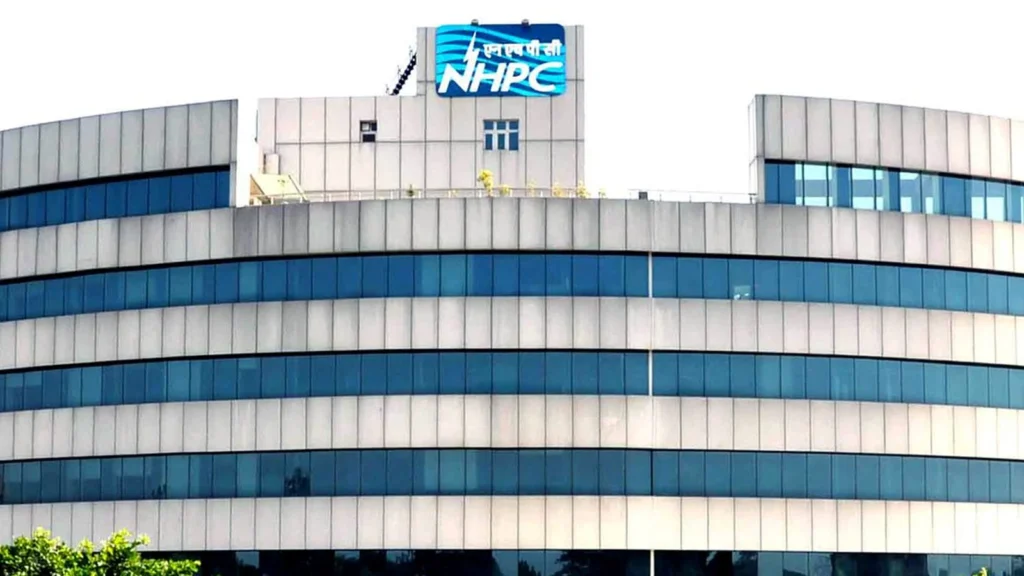 NHPC share price showing an upward trend on the stock market as hydropower stocks attract strong investor interest in 2025.